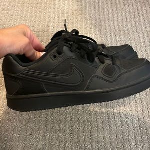 Boys size 5 Nike low tops - look like Air Force Ones. Worn a few times